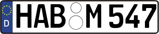 HAB-M547