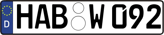 HAB-W092