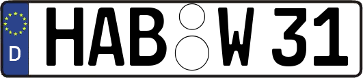 HAB-W31