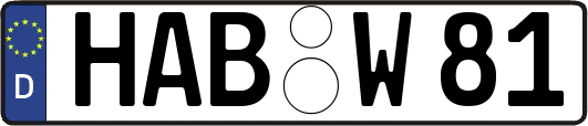 HAB-W81