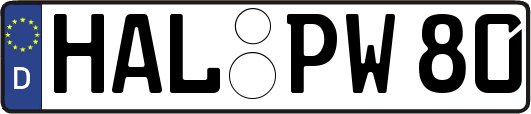 HAL-PW80