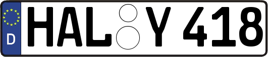 HAL-Y418