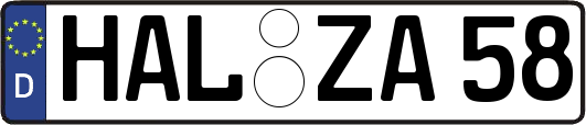 HAL-ZA58