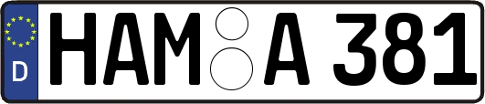 HAM-A381