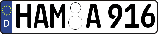 HAM-A916