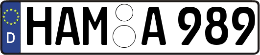 HAM-A989