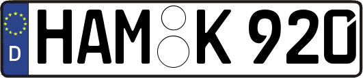 HAM-K920
