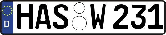 HAS-W231