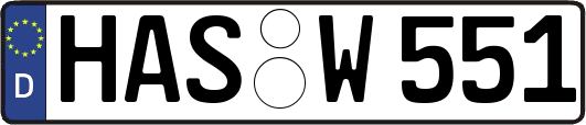 HAS-W551
