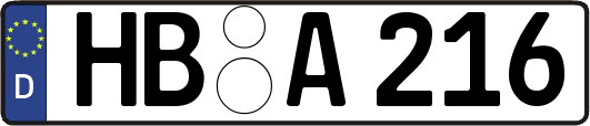 HB-A216