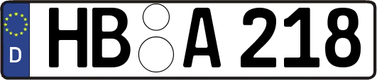 HB-A218
