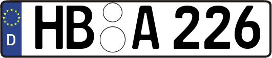 HB-A226