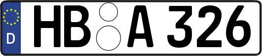 HB-A326