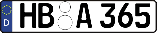 HB-A365