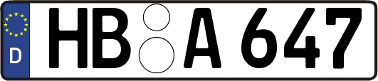 HB-A647