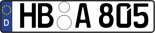 HB-A805