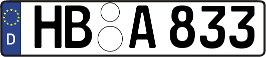 HB-A833