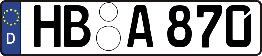 HB-A870