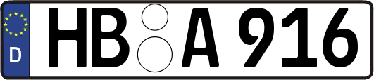 HB-A916