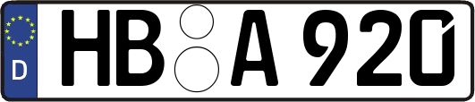 HB-A920