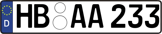 HB-AA233
