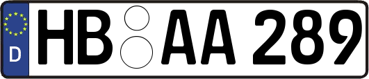 HB-AA289