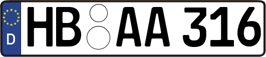 HB-AA316