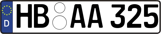 HB-AA325