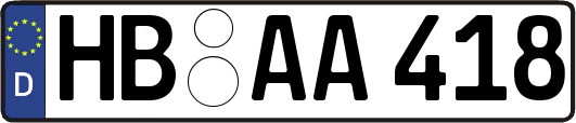 HB-AA418