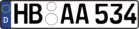 HB-AA534