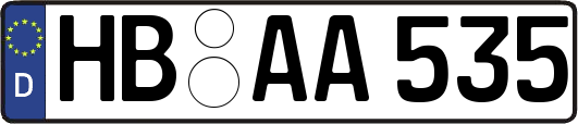 HB-AA535