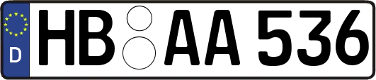 HB-AA536