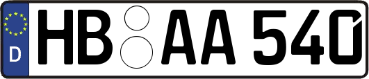 HB-AA540