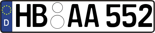 HB-AA552