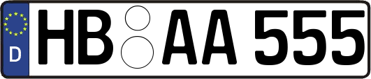HB-AA555