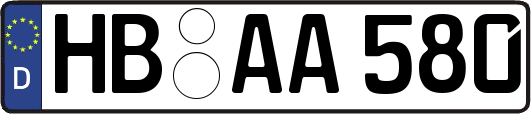 HB-AA580