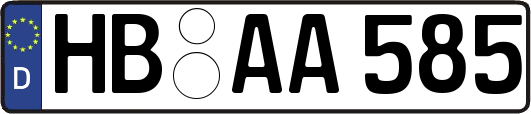 HB-AA585