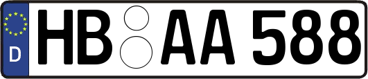 HB-AA588