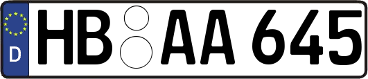 HB-AA645
