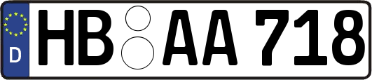 HB-AA718
