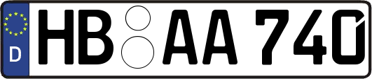 HB-AA740