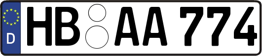 HB-AA774