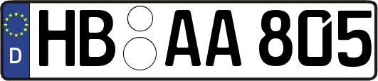 HB-AA805