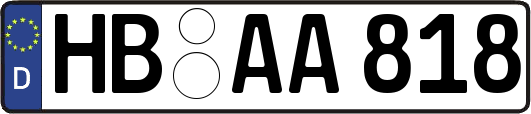 HB-AA818