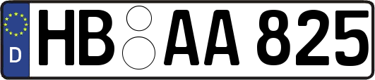 HB-AA825