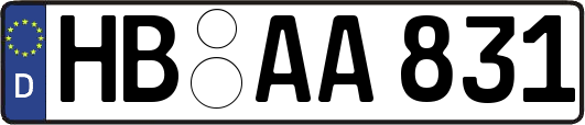 HB-AA831