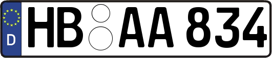 HB-AA834