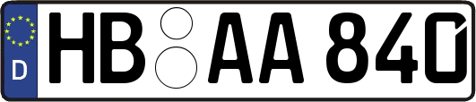 HB-AA840