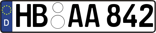 HB-AA842