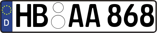 HB-AA868